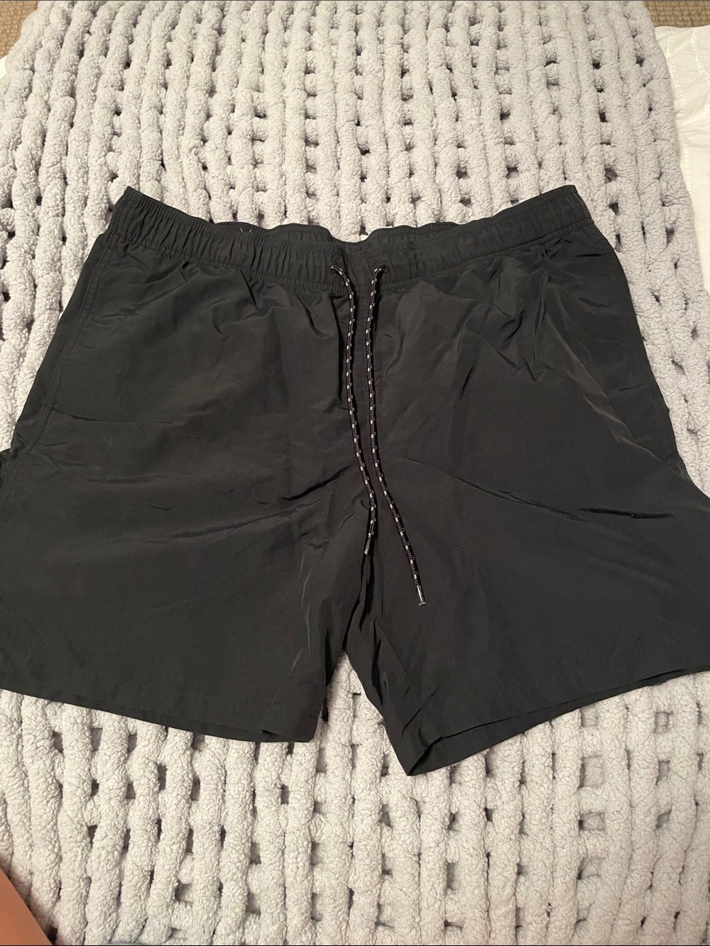 CO Men's Black Athletic Drawstring Shorts